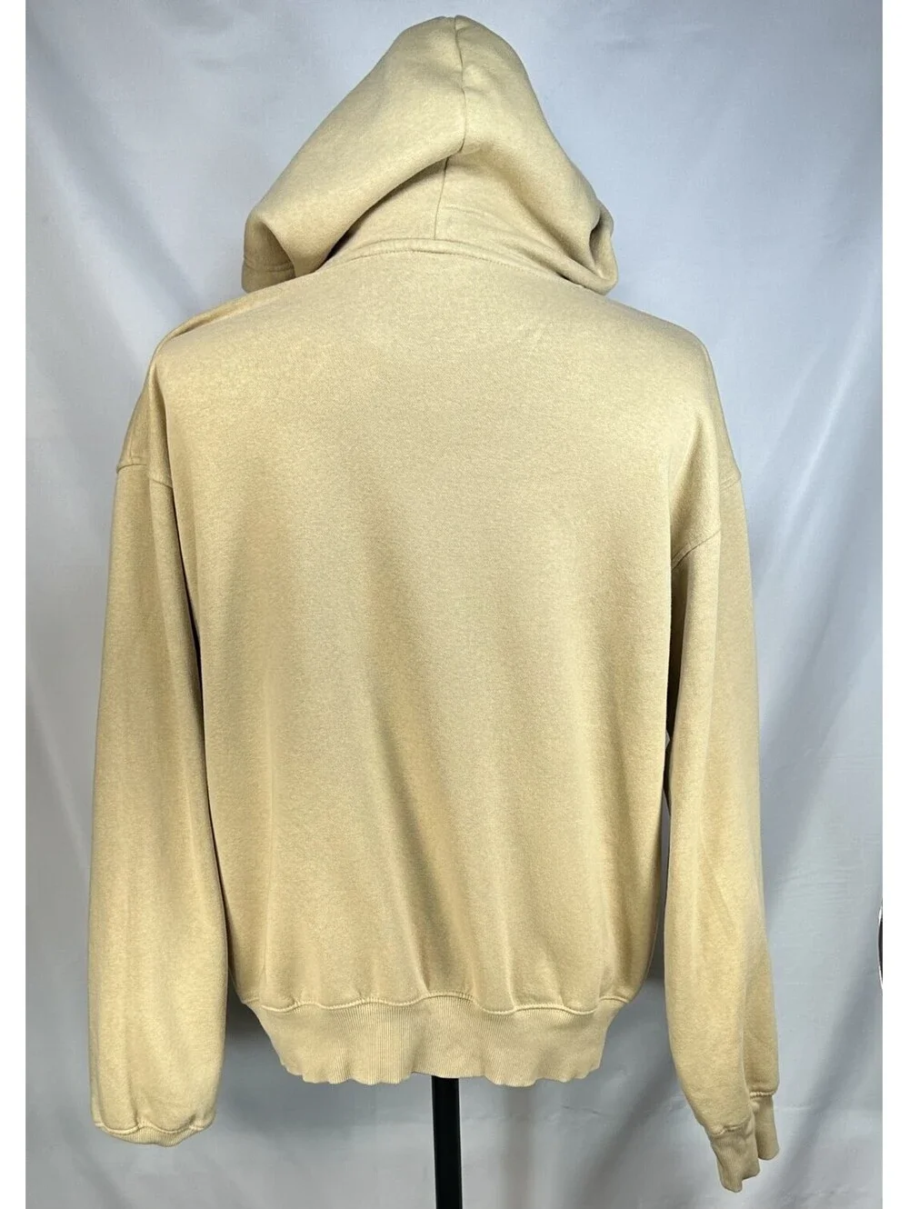 North Face Heavyweight Fleece Drawstring Hoodie Brown M